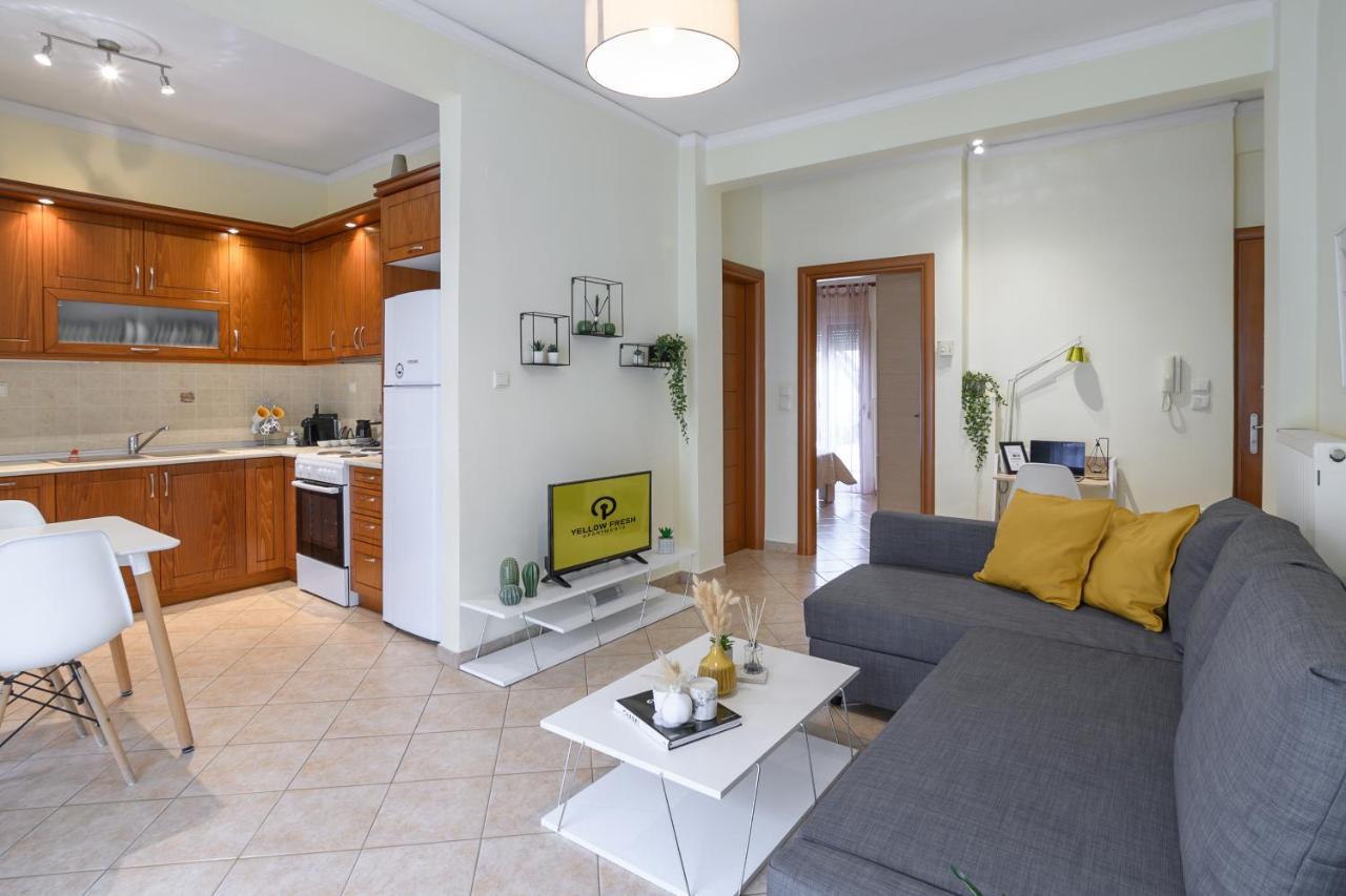 Yellow Fresh Apartment-City Center Alexandroúpoli Eksteriør bilde